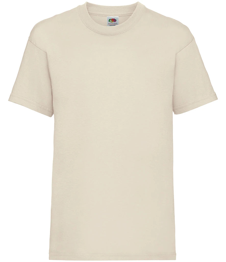 Fruit of the Loom Kids Value T-Shirt — Natural