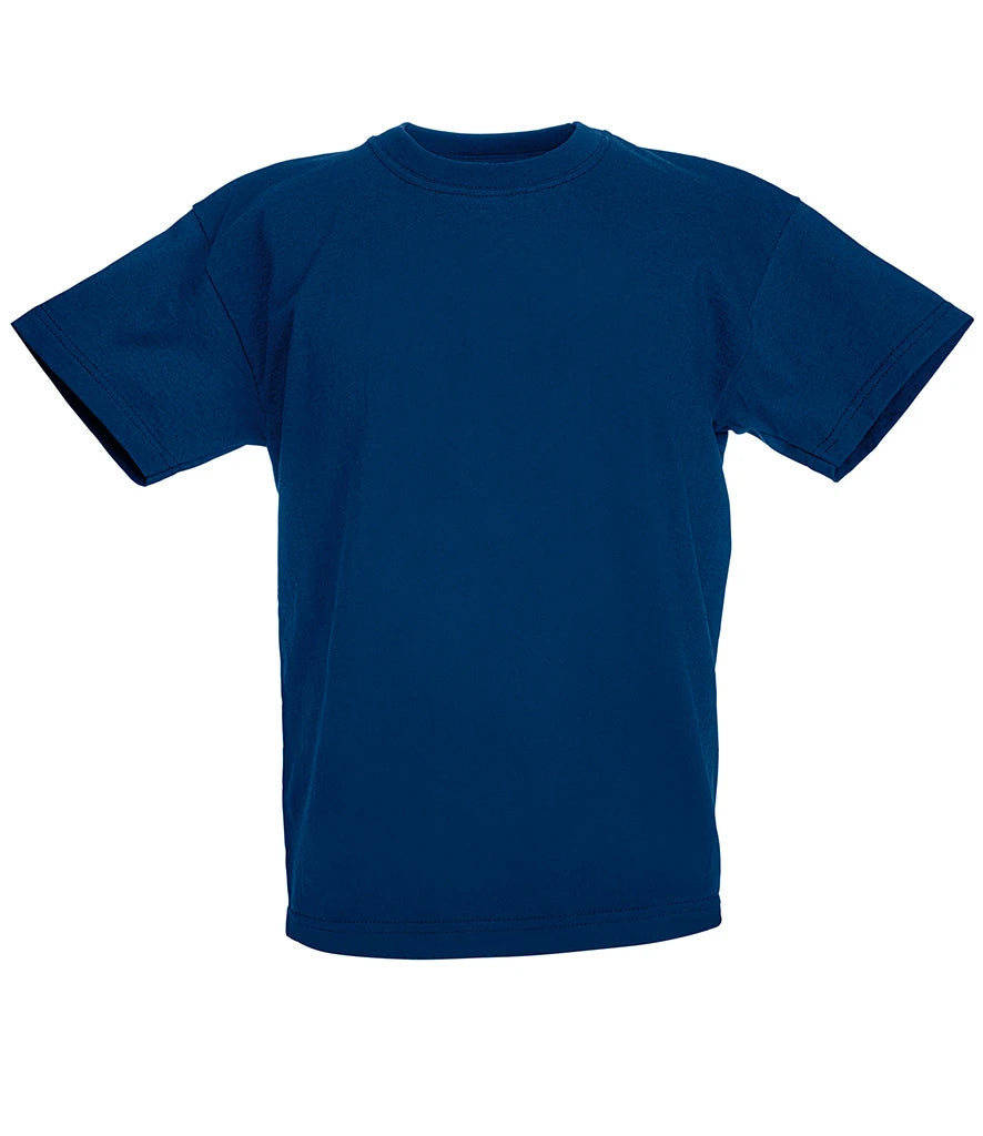 Fruit of the Loom Kids Value T-Shirt — Navy