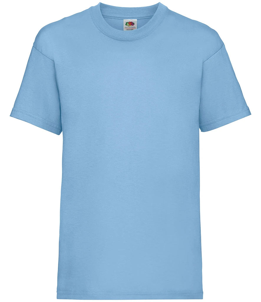 Fruit of the Loom Kids Value T-Shirt — Sky Blue