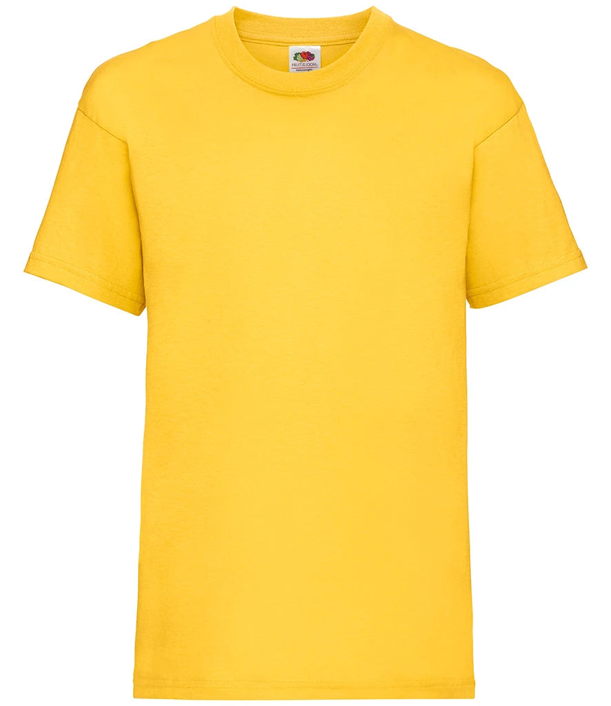 Fruit of the Loom Kids Value T-Shirt — Sunflower