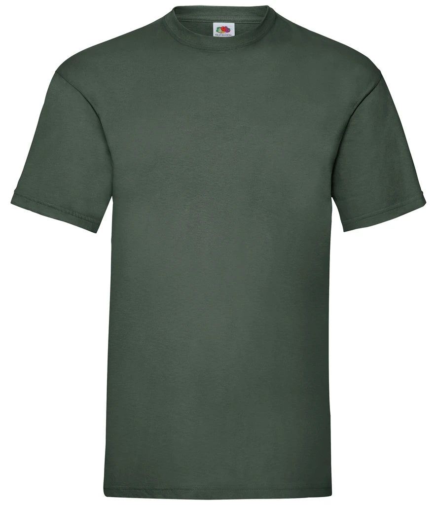 Fruit of the Loom Value T-Shirt — Bottle Green