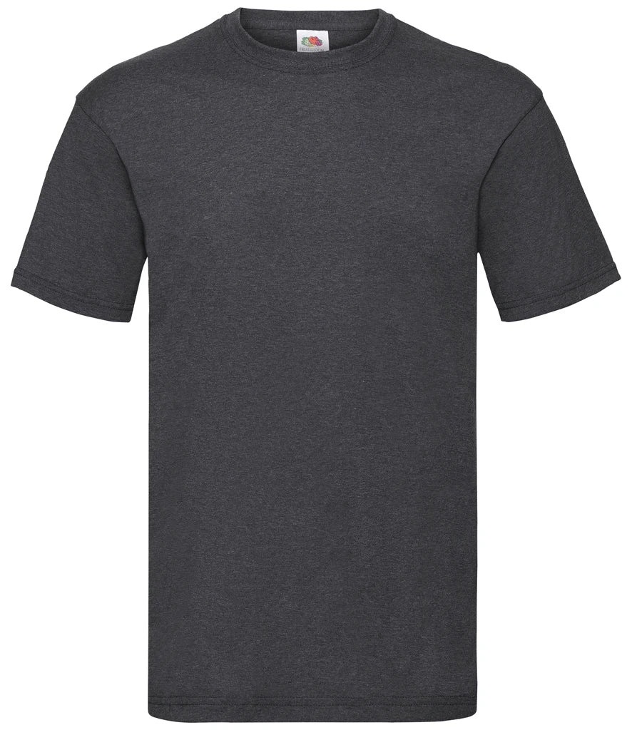 Fruit of the Loom Value T-Shirt — Dark Heather