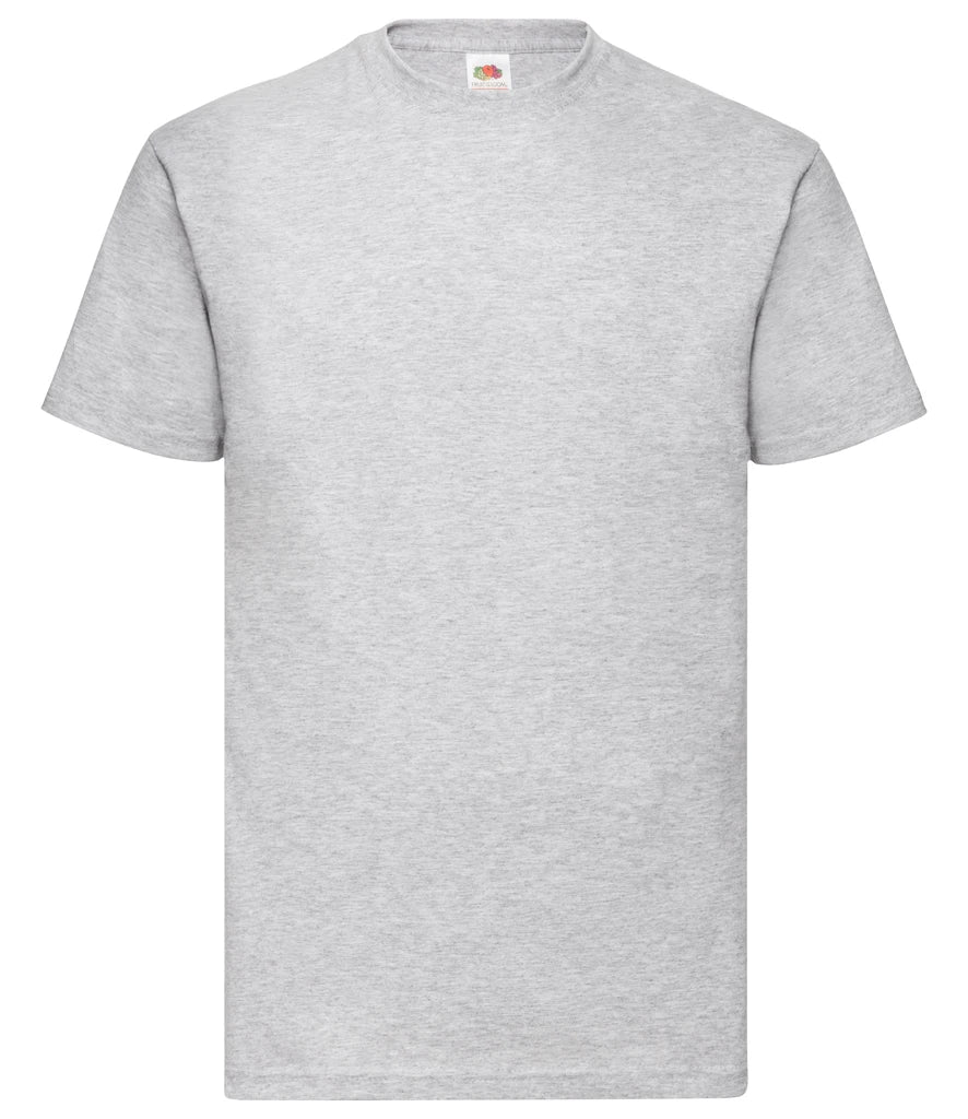 Fruit of the Loom Value T-Shirt — Heather Grey
