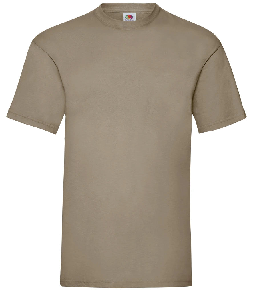 Fruit of the Loom Value T-Shirt — Khaki