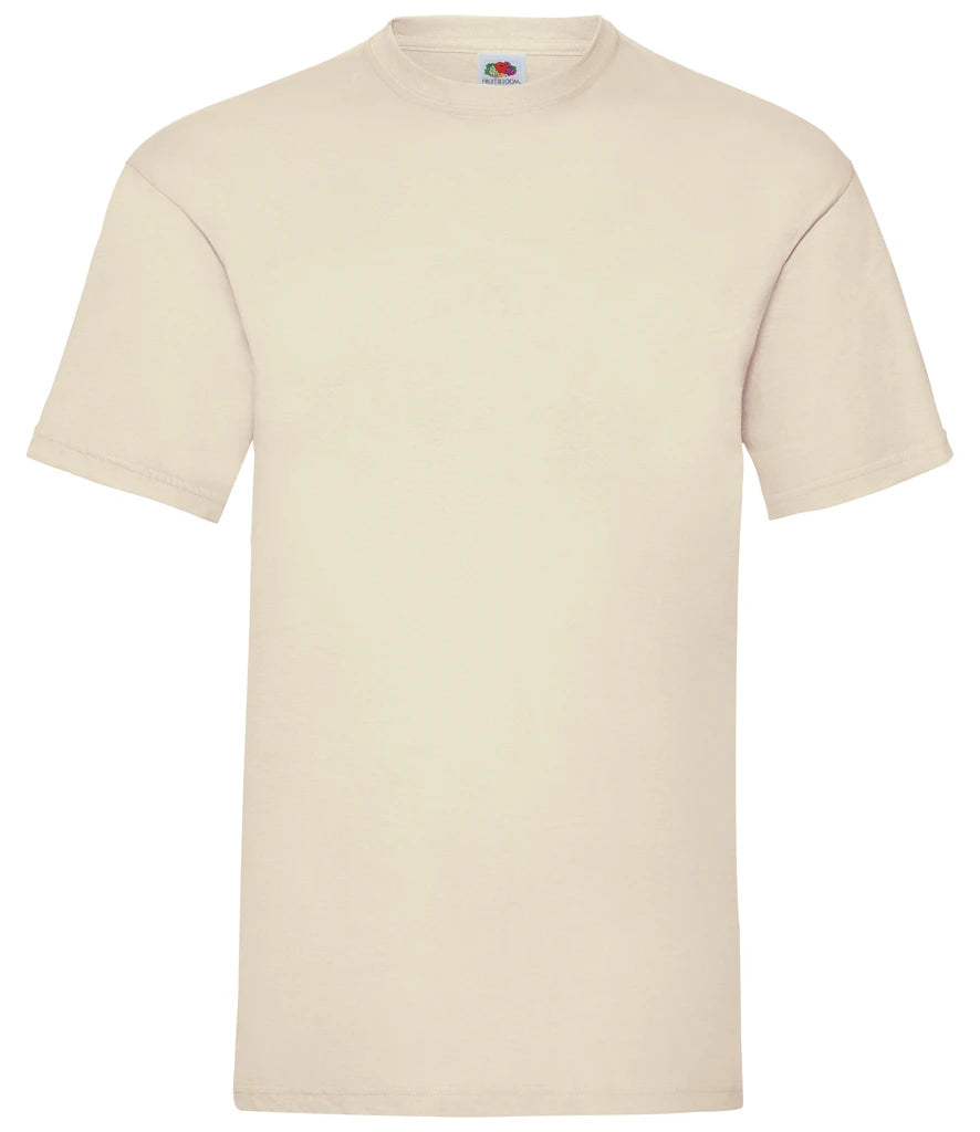 Fruit of the Loom Value T-Shirt — Natural