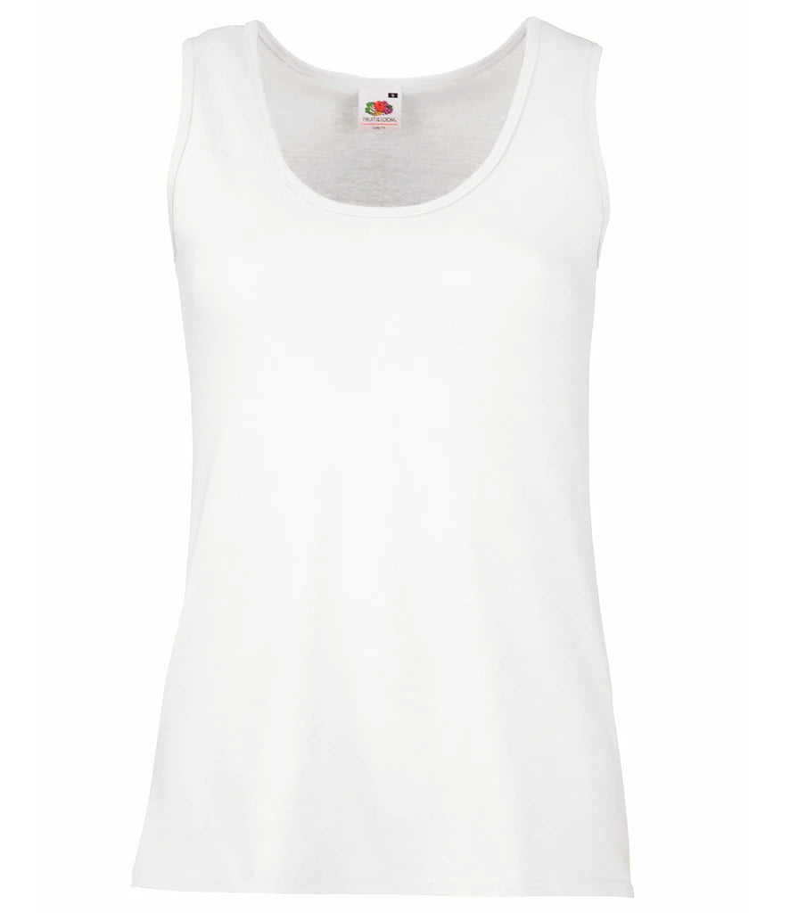 Fruit of the Loom Lady Fit Value Vest — White