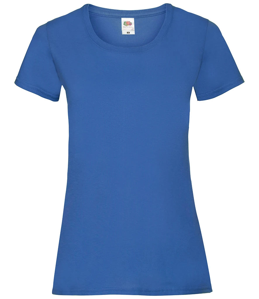 Fruit of the Loom Lady Fit Value T-Shirt — Royal Blue