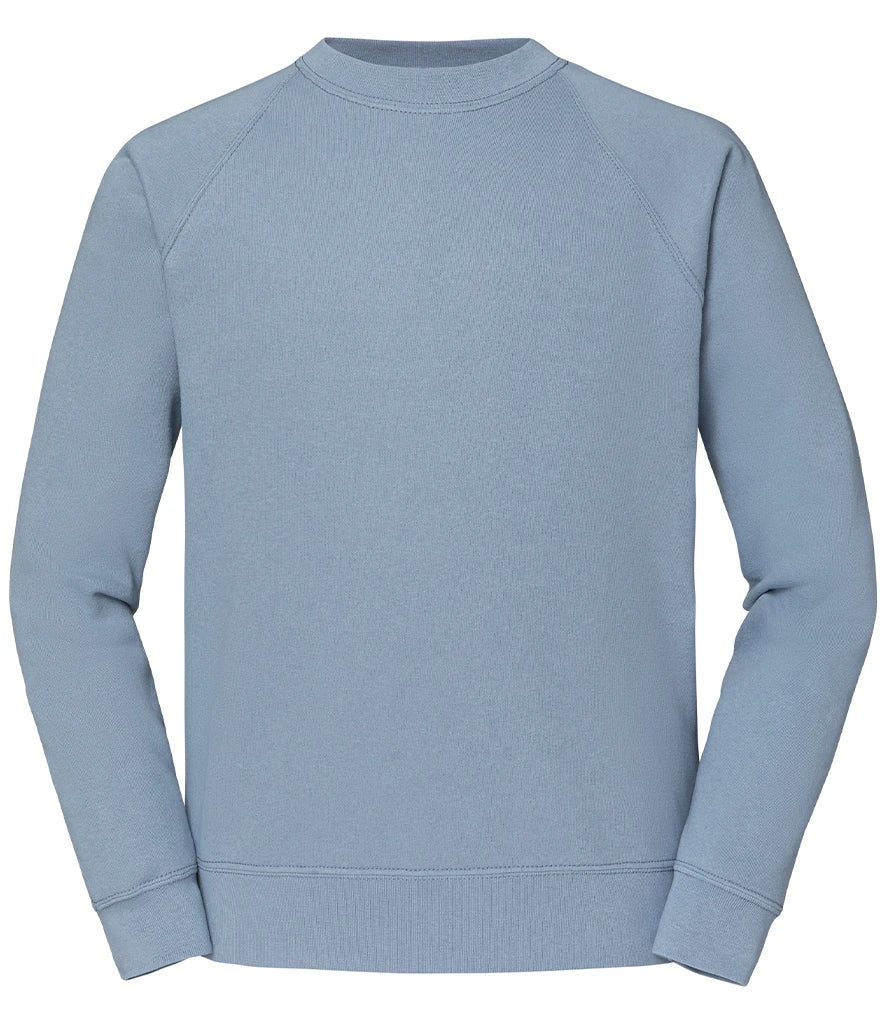 Fruit of the Loom Classic Raglan Sweatshirt — Mineral Blue