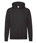 Fruit of the Loom Premium Hooded Sweatshirt — Black