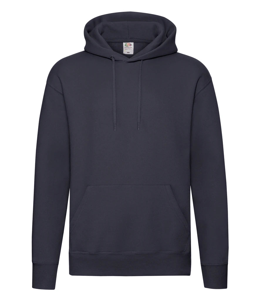 Fruit of the Loom Premium Hooded Sweatshirt — Deep Navy