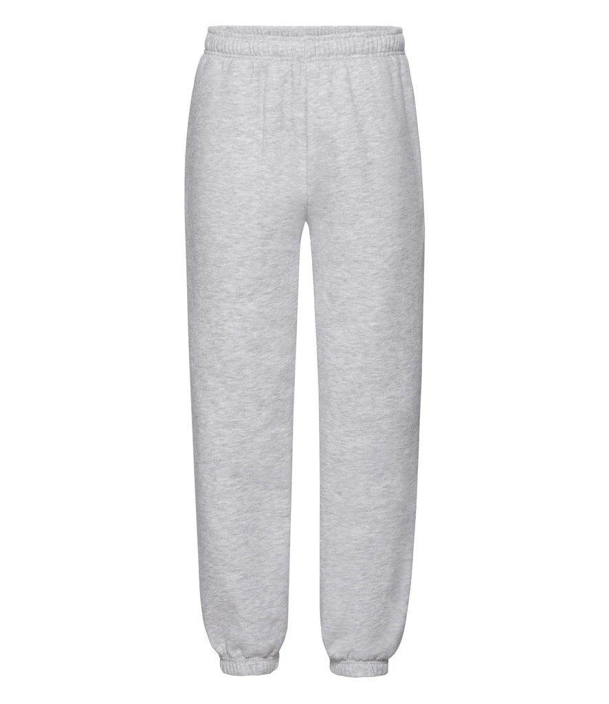 Fruit of the Loom Kids Premium Jog Pants — Heather Grey