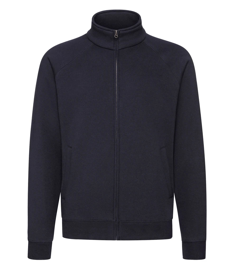 Fruit of the Loom Premium Sweat Jacket — Deep Navy
