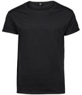 Tee Jays Roll-Up T-Shirt — Black