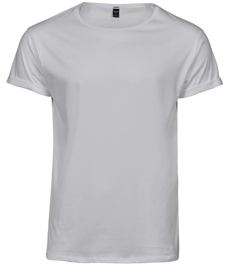 Tee Jays Roll-Up T-Shirt — White