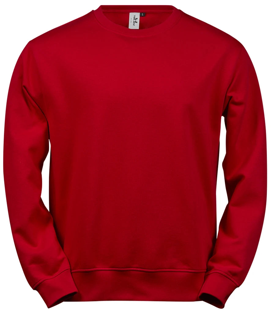 Tee Jays Power Sweatshirt — Red