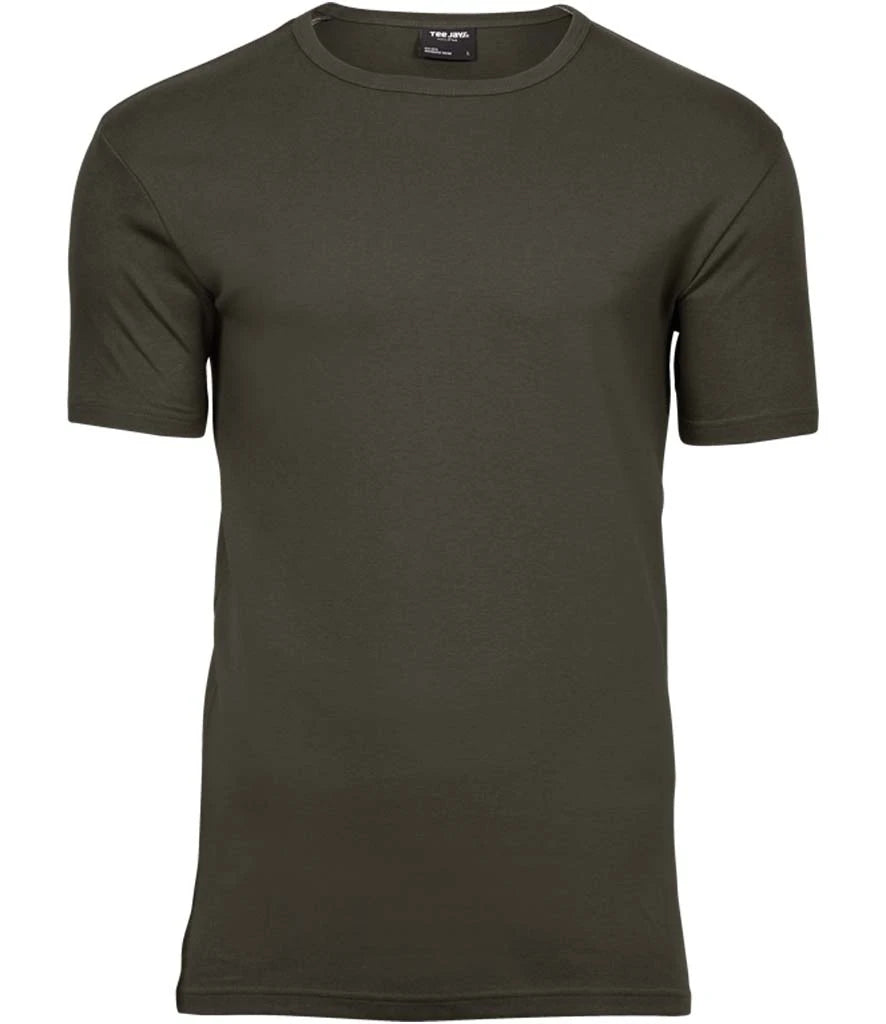 Tee Jays Interlock T-Shirt — Dark Olive