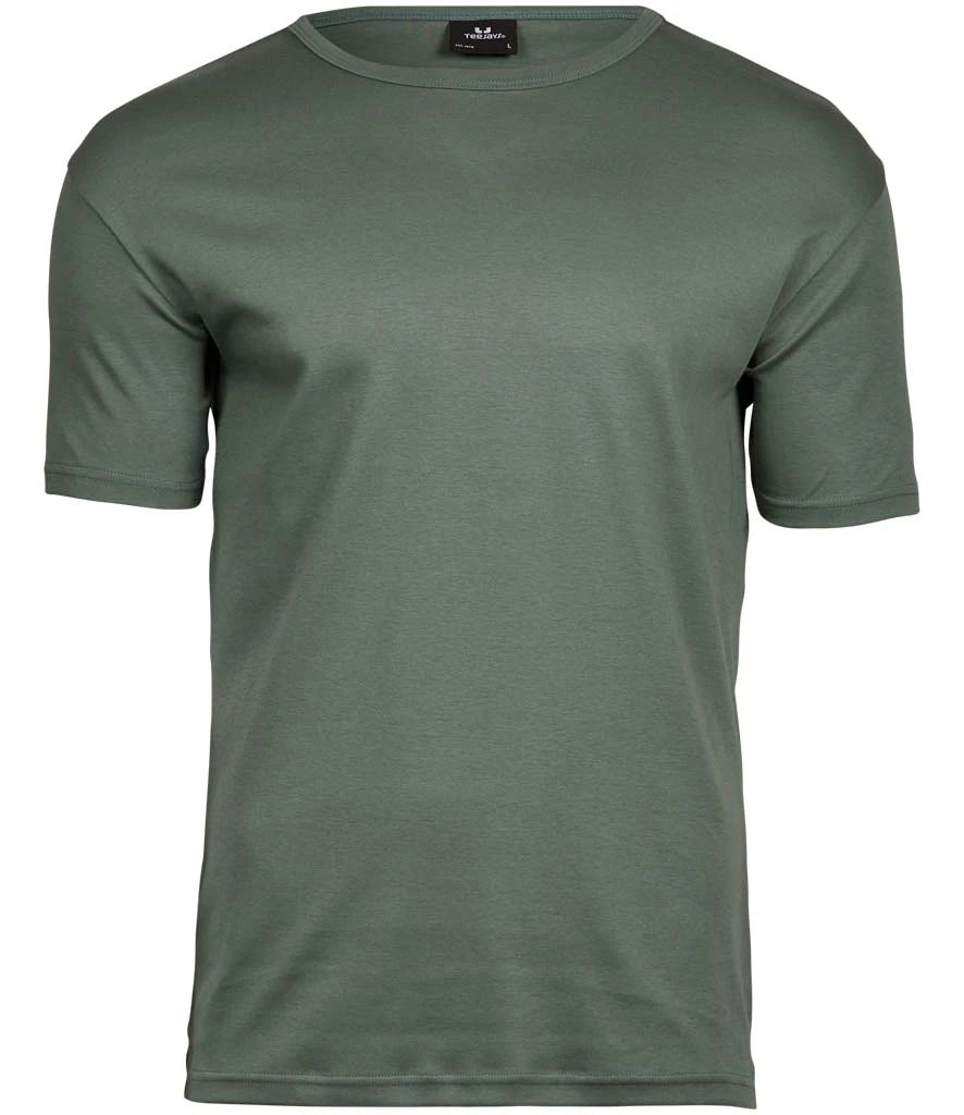 Tee Jays Interlock T-Shirt — Leaf Green