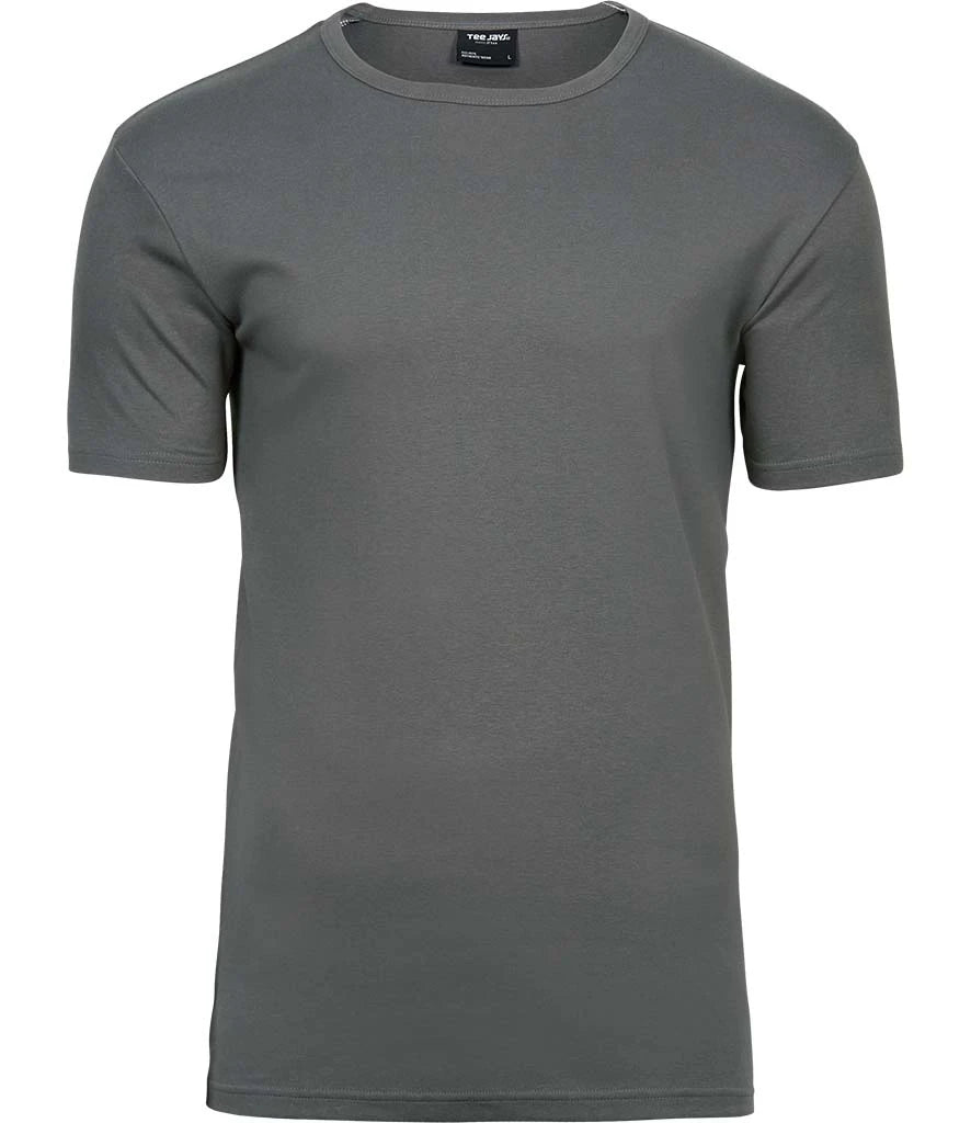 Tee Jays Interlock T-Shirt — Powder Grey