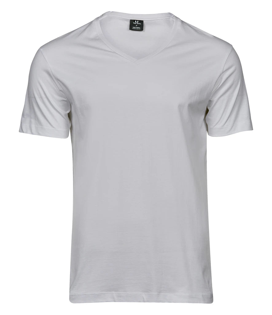 Tee Jays V Neck Sof T-Shirt — White