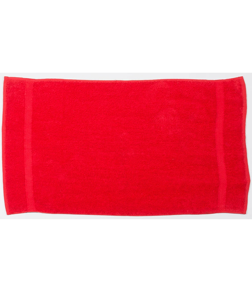 Towel City Luxury Hand Towel — Red