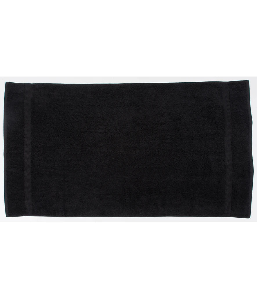 Towel City Luxury Bath Towel — Black