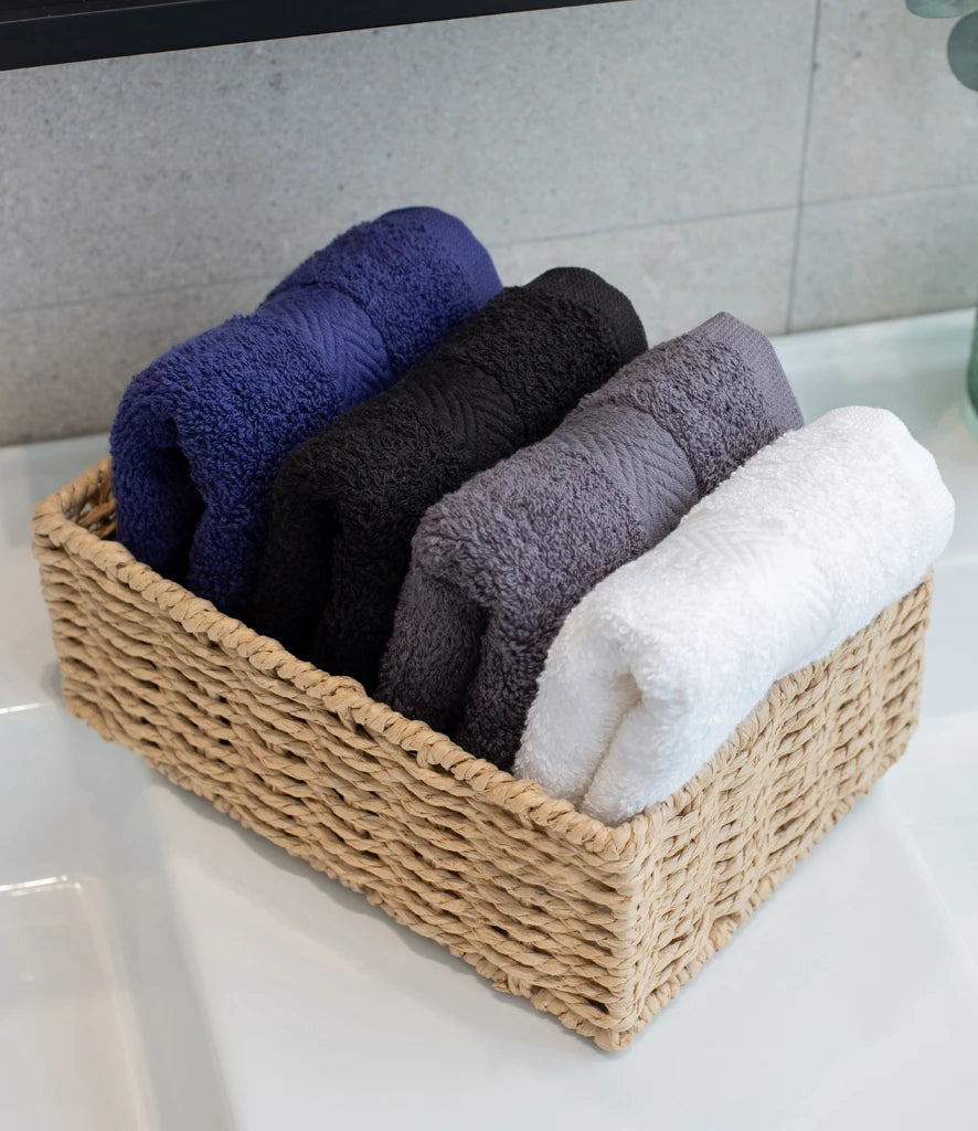 Towel City Luxury Guest Towel — White