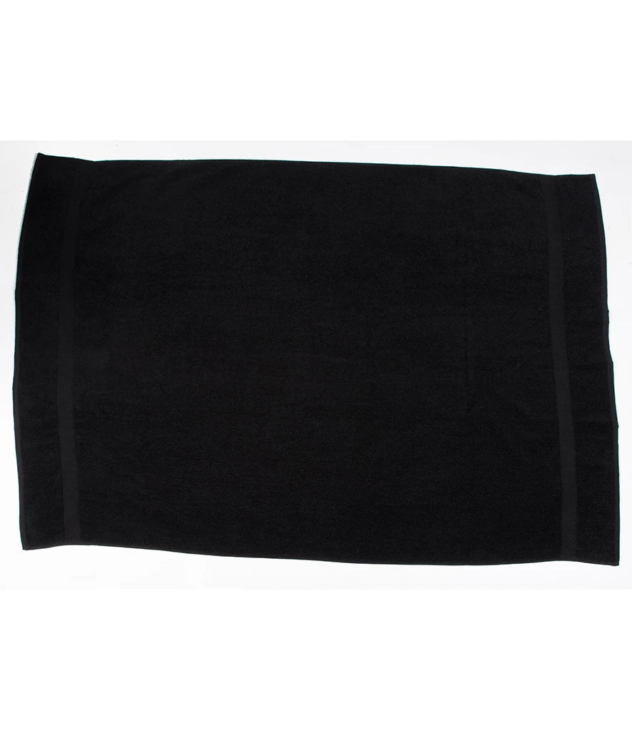 Towel City Luxury Bath Sheet — Black