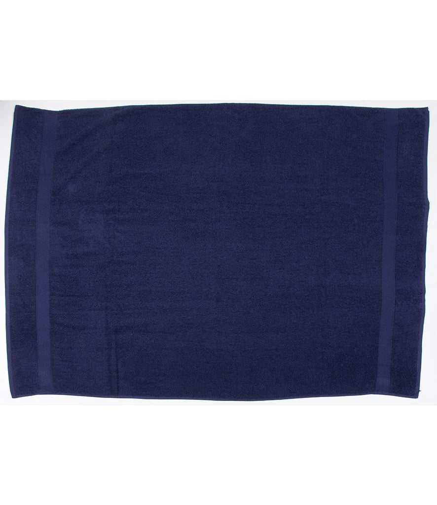 Towel City Luxury Bath Sheet — Navy