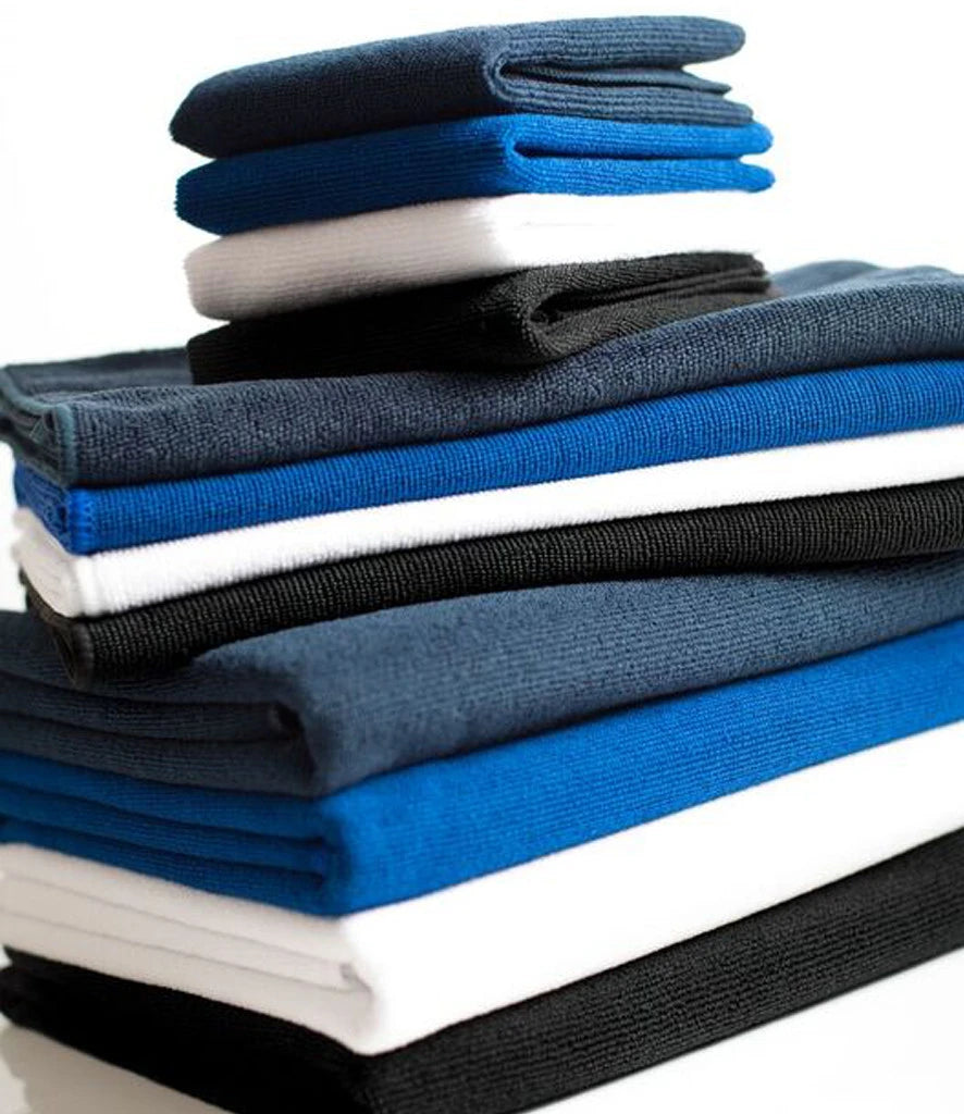 Towel City Microfibre Guest Towel — Navy