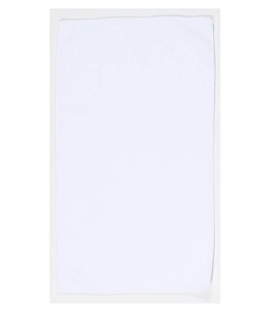 Towel City Microfibre Guest Towel — White