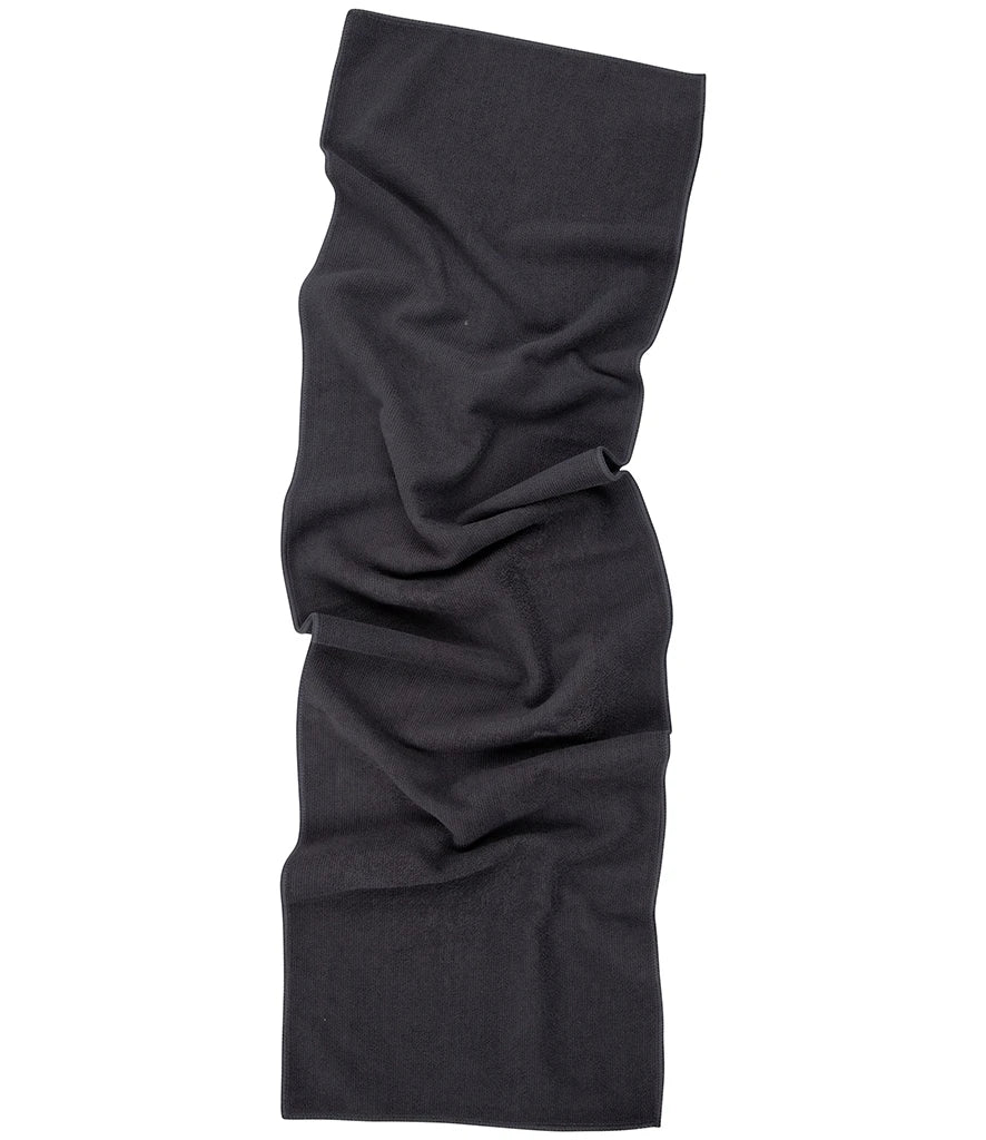 Towel City Microfibre Sports Towel — Steel Grey