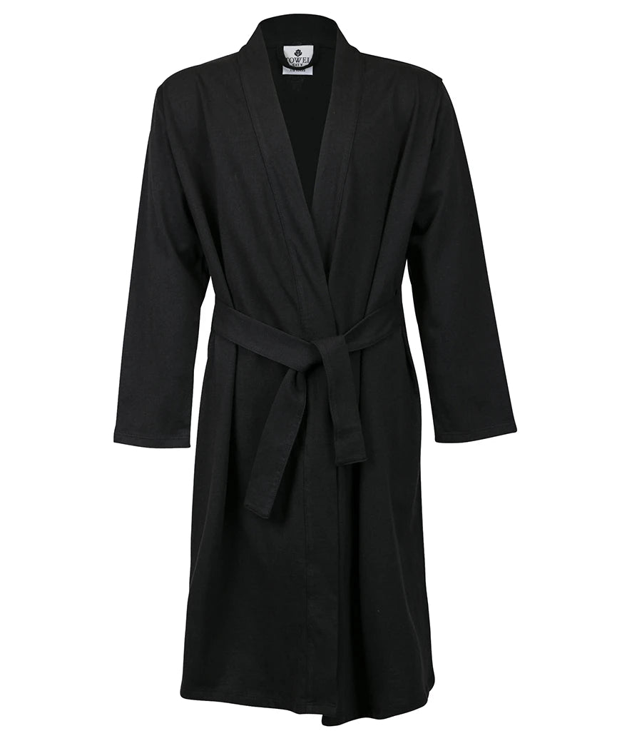 Towel City Kids Robe — Black