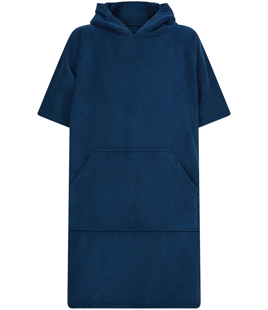 Towel City Kids Poncho — Navy