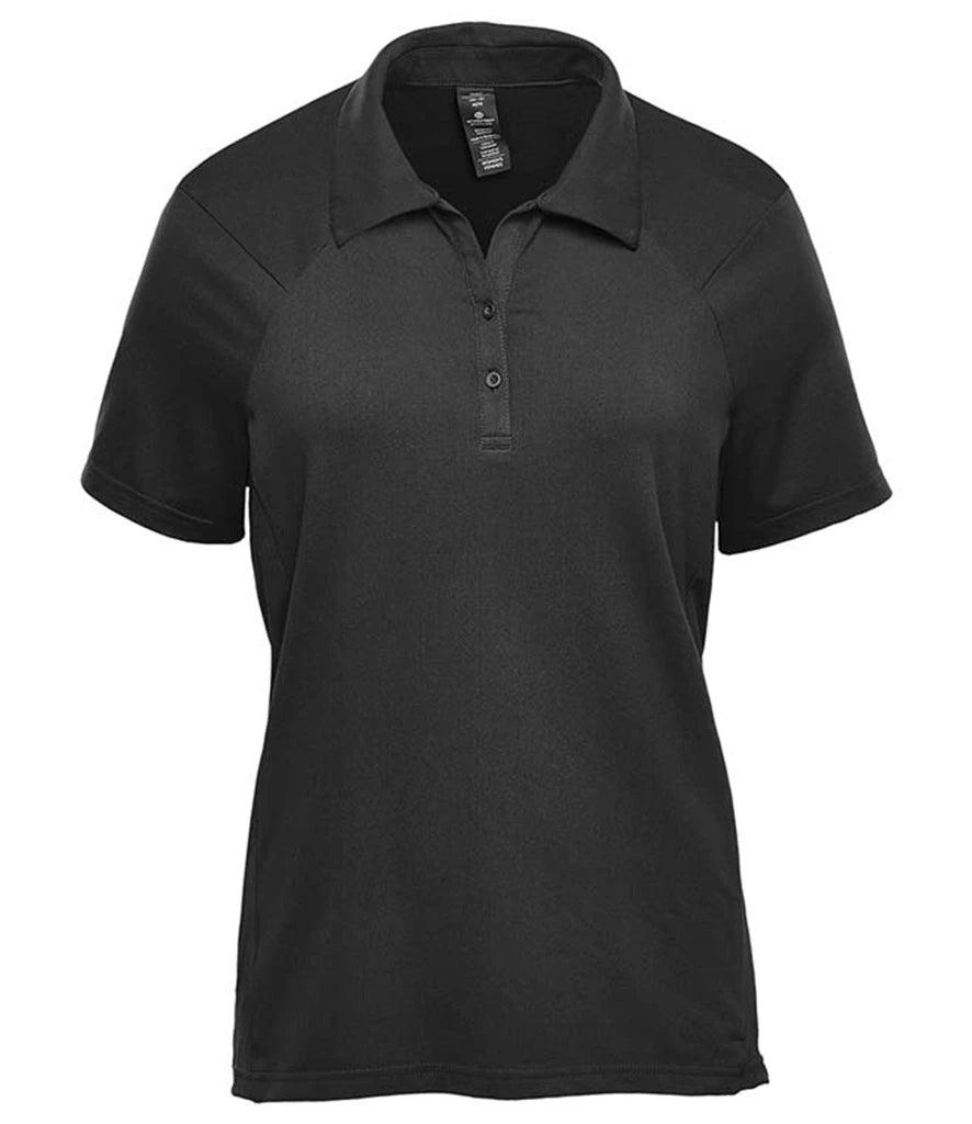 Stormtech Ladies Camino Performance Polo Shirt — Black