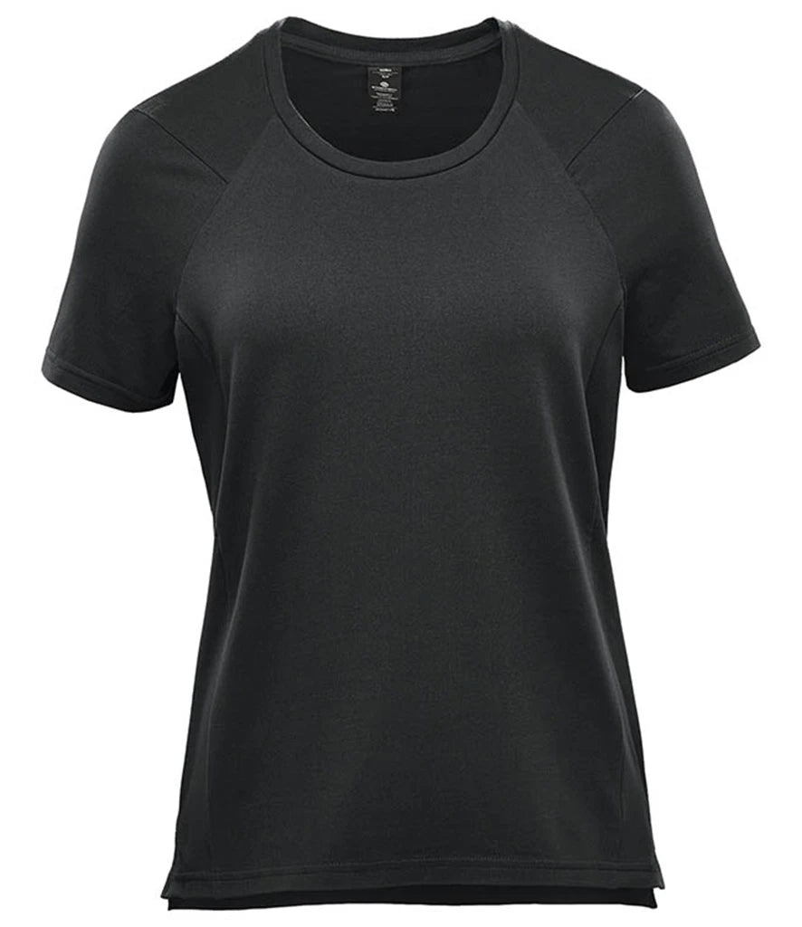 Stormtech Ladies Tundra Performance T-Shirt — Black