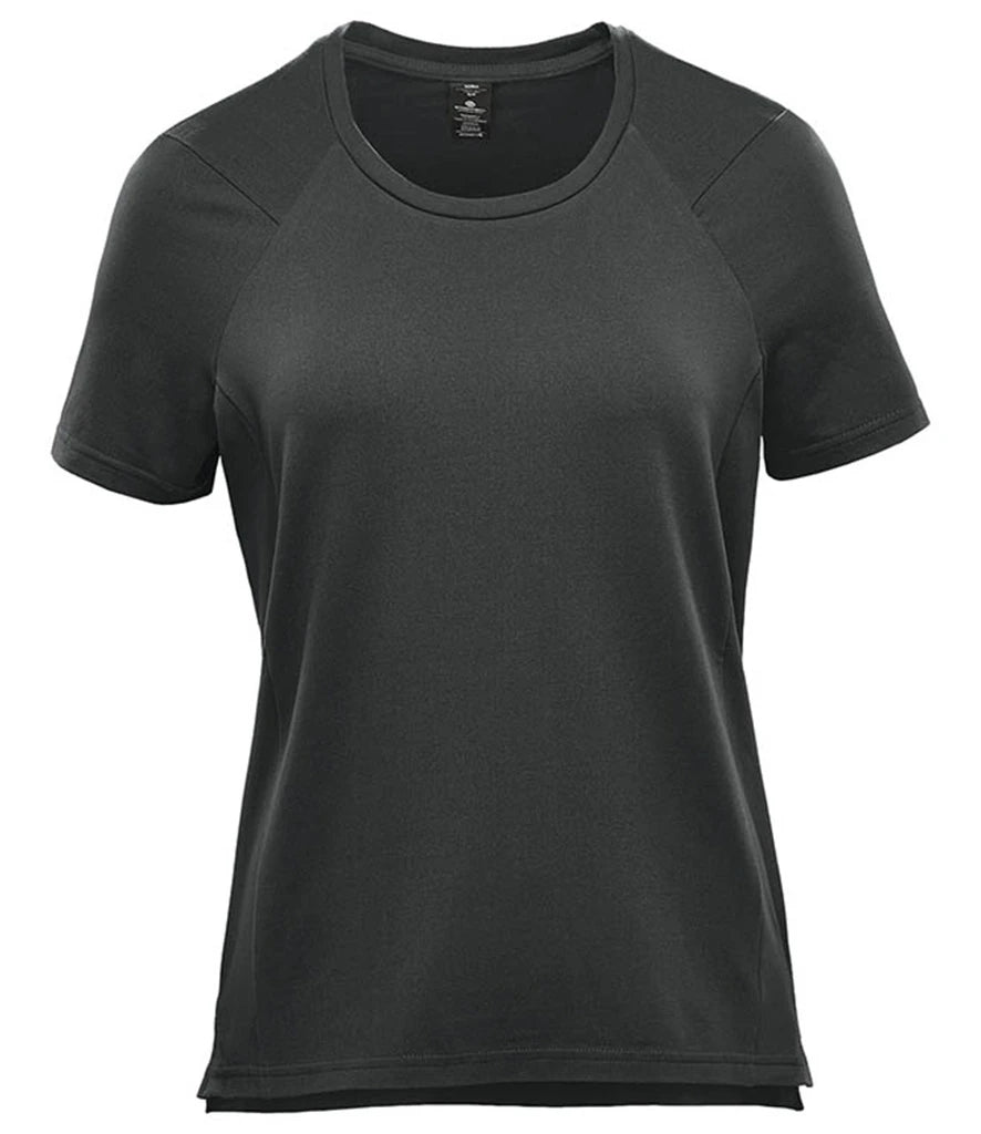 Stormtech Ladies Tundra Performance T-Shirt — Graphite Grey