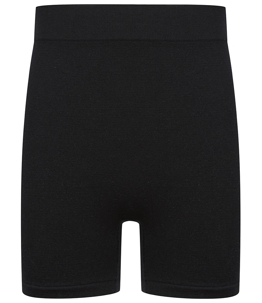 Tombo Kids Seamless Shorts — Black