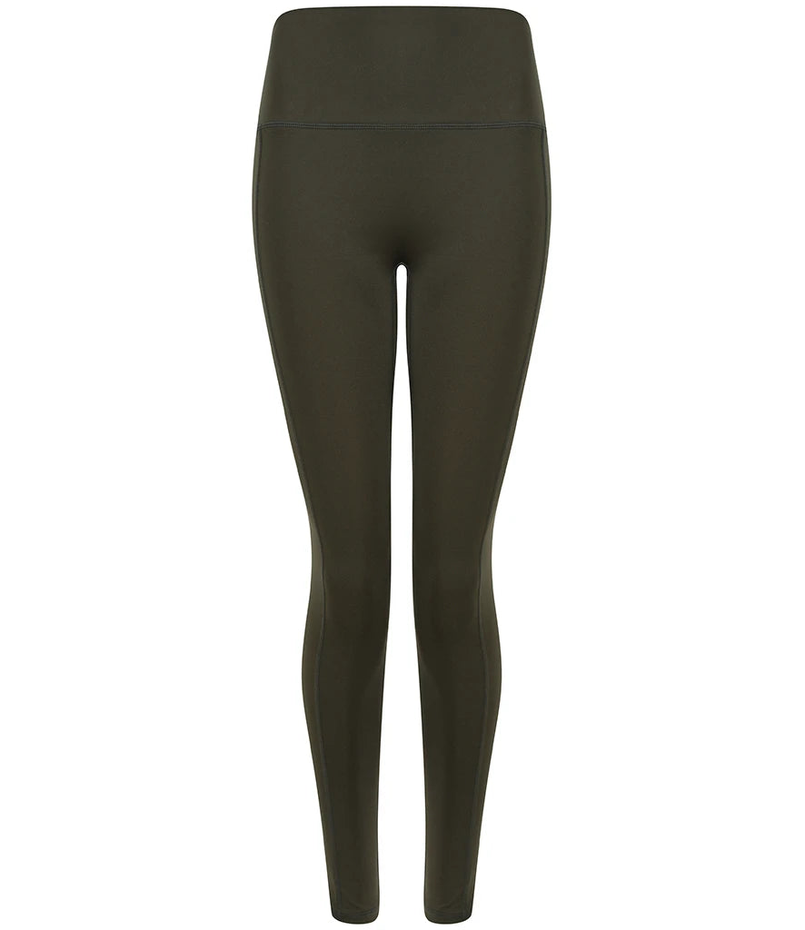 Tombo Ladies Core Pocket Leggings — Olive Green