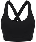 Tombo Medium Impact Core Bra — Black