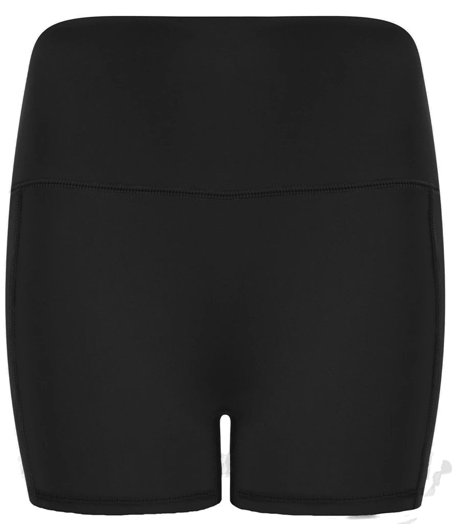 Tombo Ladies Pocket Shorts — Black