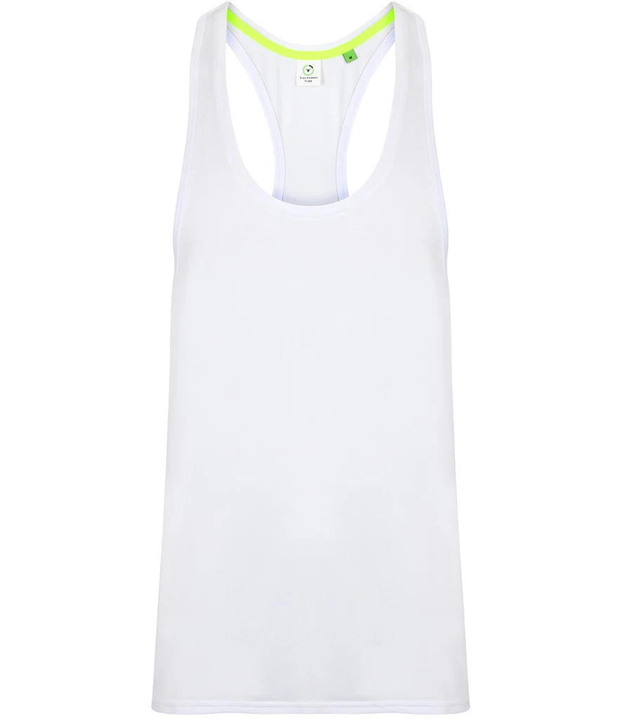 Tombo Muscle Vest — White