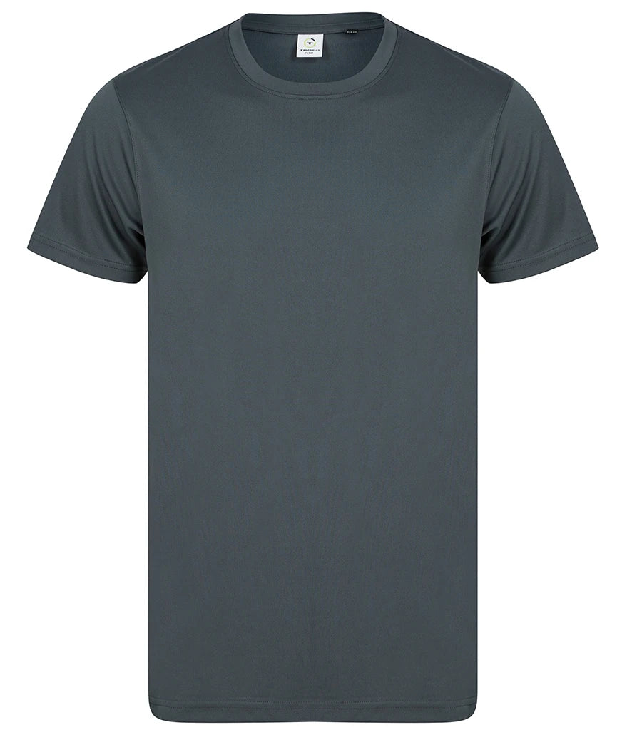 Tombo Unisex Recycled Performance T-Shirt — Charcoal