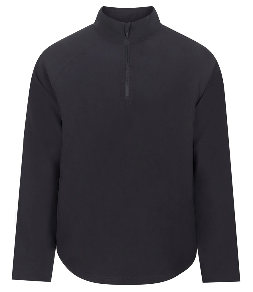 Tombo Technical 1/4 Zip Top — Black