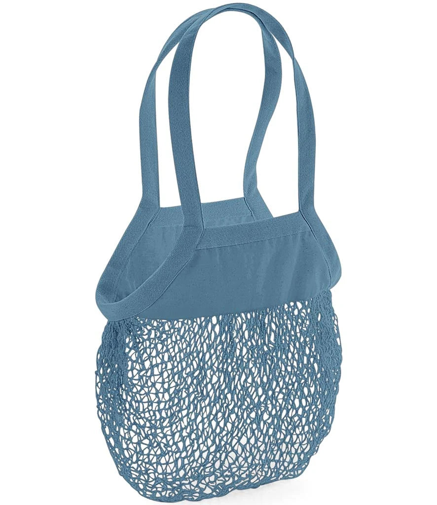 Westford Mill Organic Cotton Mesh Grocery Bag — Airforce