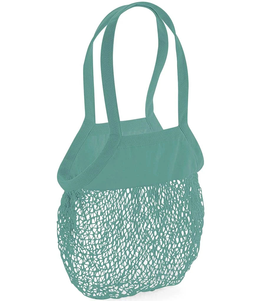 Westford Mill Organic Cotton Mesh Grocery Bag — Sage Green