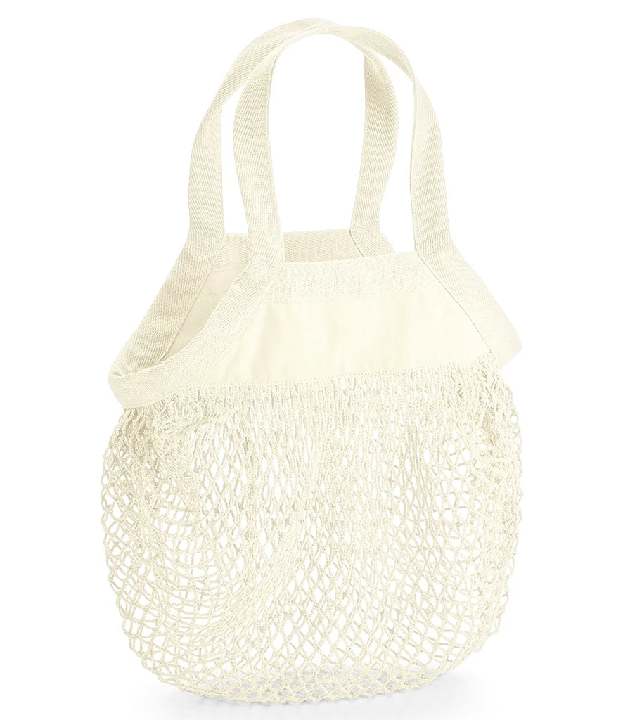 Westford Mill Organic Cotton Mini Mesh Grocery Bag — Natural