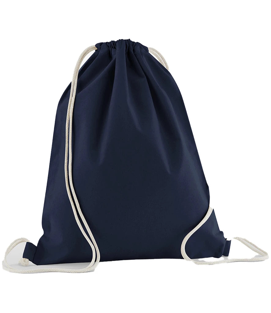Westford Mill Organic Cotton In Conversion Gymsac — French Navy