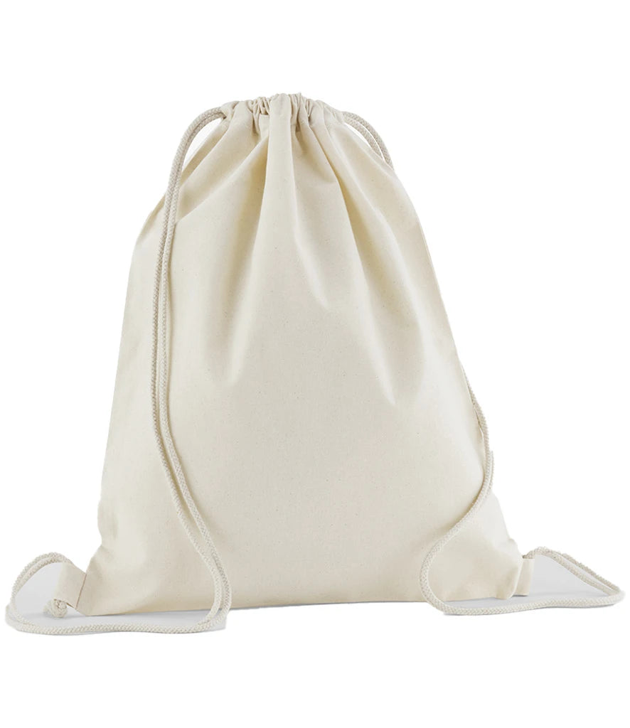 Westford Mill Organic Cotton In Conversion Gymsac — Natural