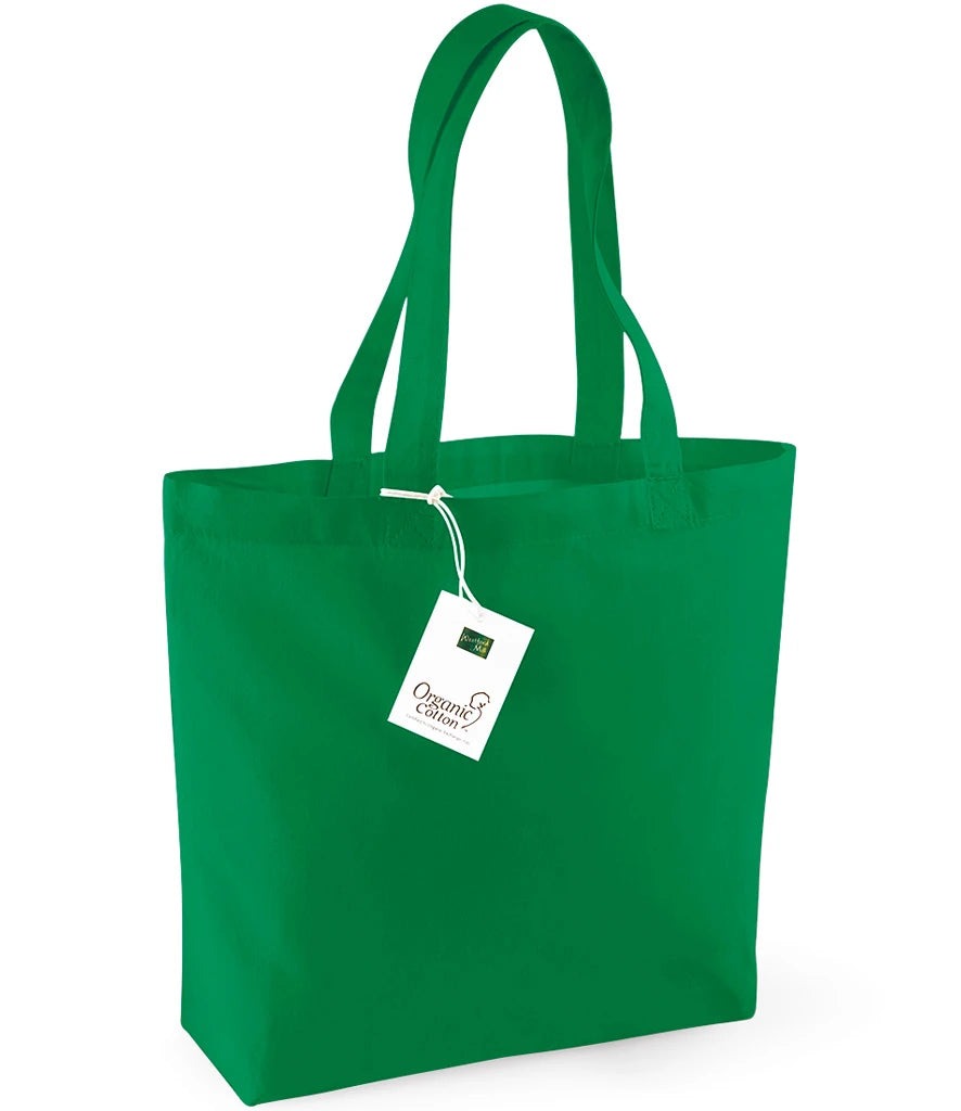 Westford Mill Organic Cotton Shopper — Kelly Green