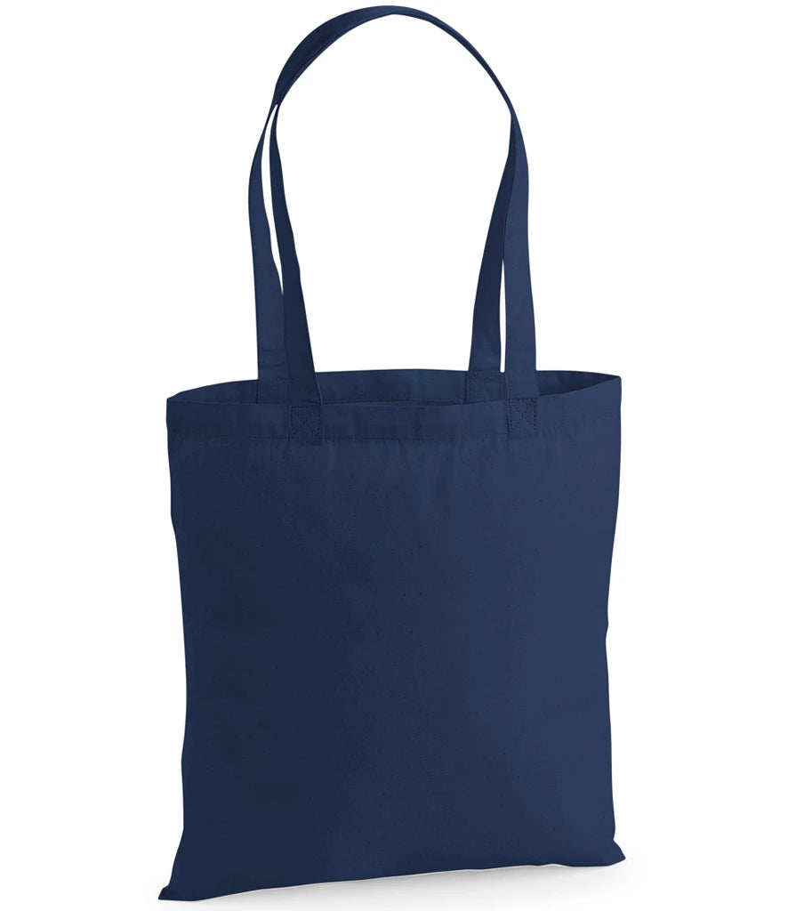 Westford Mill Premium Cotton Tote Bag — French Navy